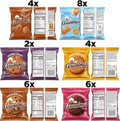 Grandma’s Cookies (Variety Pack of 30) FREE SHIPPING (Chocolate Chip Brownie Etc