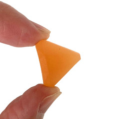 Japan Gummies UHA Mikakuto Ninja Meshi Steel Diamond Peach Flavor 45g × 10 bags