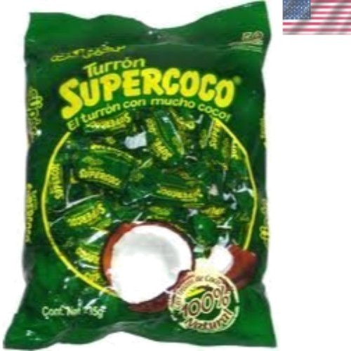 All Natural Coconut Treats – 50 Count Hard Candy from Colombia for Sweet Moments