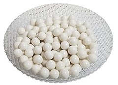 Mini Gumballs 0.5 Inch White, 5 Pound