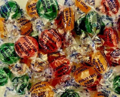 ONE POUND BAG- Sugar Free “5 ASSORTED FRUIT” Flavored Hard Candies Candy