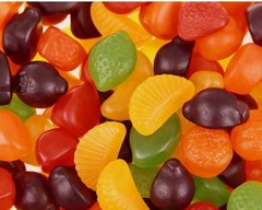 Rowntrees Fruit Gums Chewy Sweet Retro Pick N Mix Sweet Candy 250g-3kg