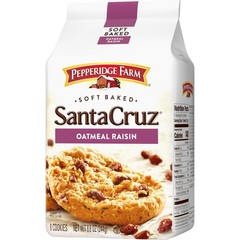 Pepperidge Farm Santa Cruz Soft Baked Oatmeal 8.6 Ounce (Pack of 1), brown