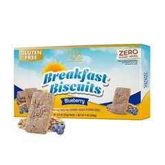 ChocZero Blueberry Breakfast Biscuits, Sugar Free 9 Ounce (Pack of 1)