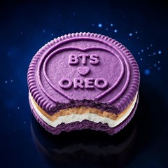 2 Pack BTS Oreo Brown Sugar Pancake Sandwich Cookies Limited Edition