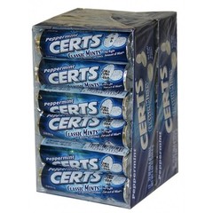 24 Rolls Certs Mints Peppermint Classic Mints