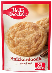 Betty Crocker Snickerdoodle Cookie Mix (Pack of 6) 17.5 oz Bags