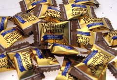 Werther’s Sugar Free 8oz Caramel Chocolate Creamy Werthers Hard Candy 1/2 lb BFR