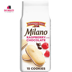 Milano Cookies, Raspberry Chocolate, 7 Oz. Bag