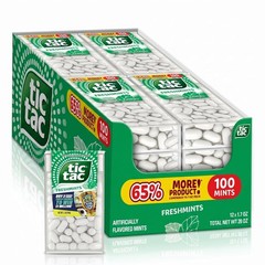 Freshmints Breath Freshener, 12 Packs, 100 Pieces