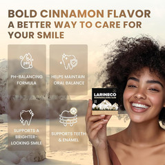 Larineco Remineralizing Gum with Nano Hydroxyapatite & Xylitol – Sugar-Free Xyli
