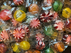 Sugar Free ASSORTED FRUIT & STARLIGHT MINTS Hard Candy- {BULK CANDY- 50 Pieces}