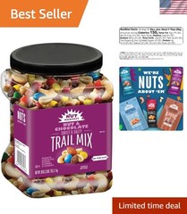 Delectable 39 Ounce Nut & Chocolate Blend – Snack for Energy Boost