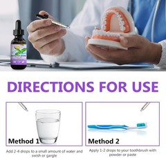 Gum Restore Drops – Gum Repair for Receding Gums, Dry Mouth, Stain Removal & …