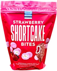 Edward Marc Strawberry Shortcake Snack Bites Shortbread Creme Cookies 20 Oz 8/27