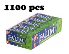 FALIM Mint Flavored Sugar Free Chewing Gum 1100 pieces EXPRESS SHIPPING