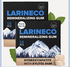 Remineralizing Gum with Nano Hydroxyapatite & Xylitol – Sugar-Free Xylitol Gum –