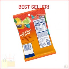 JOLLY RANCHER Tropical Fruit Flavored Hard Candy Bag, 6.5 oz