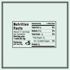 Peppermint Breath Mints Pack of 12 1.76 oz Classic Fresh Breath Pocket Tin