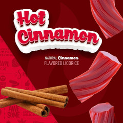 Licorice 24 Ounce Classic Gourmet Soft & Chewy Australian Cinnamon Licorice Cand