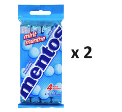 Mentos Chewy Mint Candy (37 g x 4 Rolls) – Pack of 2 – FROM CANADA