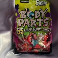Frankford Body Parts Halloween Gummy Candy