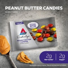 Atkins Endulge Treat, Peanut Butter Candies, Keto Friendly, 5 Count