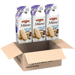 , Milano, Cookies, Double Milk Chocolate, 7.5 Oz, Bag, 3-Count
