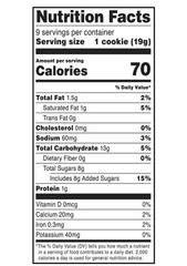 🔵 New Bettergoods Soft Baked Cinnamon Roll Blood Orange Glaze Cookies 6oz