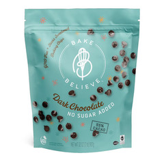 Bake Believe No Sugar Added Dark Chocolate Chips 32 oz. Free Shippiing