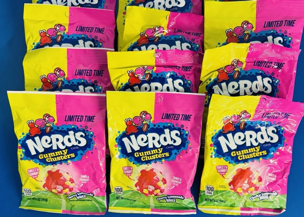 (11) Nerds Gummy Clusters Cherry Lemonade Bags 5oz. Bulk Lot BB: 12/26
