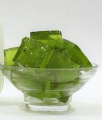 Aam Papad Dried Raw Mango Cubes Toffee Jelly Candy Green Colour Tasty Fruit Bar