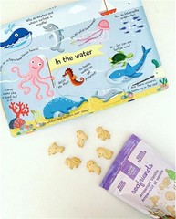 2-Pack Love Child Organics Sea Friends Arrowroot Vanilla Cookies, 140 g (Pack of