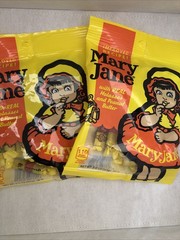 2 Mary Jane Candy 3oz Bag Each by Atkinson Candy Company Molasses Peanut Butter