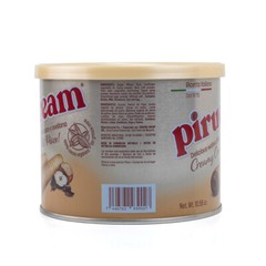 Pirucream Cream Filled Rolled Wafer. Chocolate and Hazelnut. 10.59 oz. Pack of 6