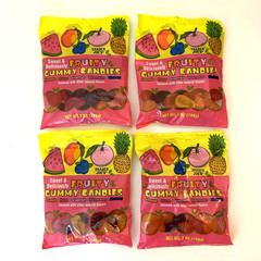 4 Packs Trader Joes Sweet Deliciously Fruity Gummy Candies 7oz Each NEW