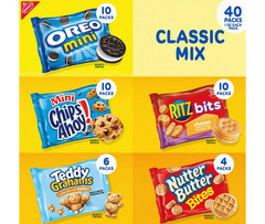 Nabisco Classic Mix Variety Pack 40 pk – Cookies & Crackers Snack Assortment