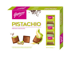Goplana PISTACHIO Milk Chocolate Pistachio Filling Box 200g / 7oz