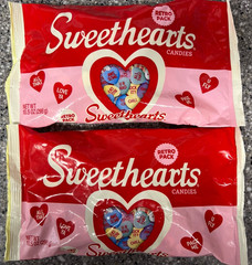 WOW! 2 Sweethearts 80’s 90’s Retro Bag 10.5oz Bags FAST FREE SHIP! 11/25/28