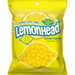 6x Lemonhead Candy Peg Bag Bulk Snack Treats New Sealed Fresh 4.5oz