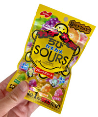 Japan Sour Gummies Nobel Confectionery Kachikachi Chibi Kamekame Sours 70g×6bags