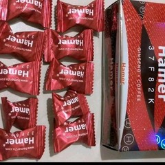 Hamer Coffee Gingseng Candy 1 Box 30pcs Rare