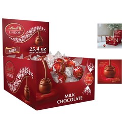Indulge in Luxurious LINDOR Milk Chocolate Truffles – 25.4 oz Bulk Box, 60 Count