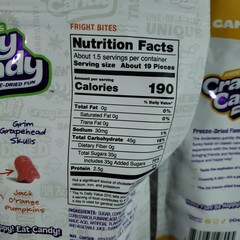 Andersen’s Crazy Candy Freeze Dried Peaches Smores Lot of 5 Exp: 8/26