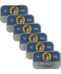 Buc-ee’s Gluten Free & Sugar Free Mints 6 Pack 300 mints 4+Varieties Peppermint