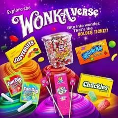 Wonka Atomic Fireball Cinnamon Flavor Individually Wrapped 7.5g Atomic