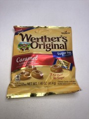 Werther’s Original Sugar Free Assorted Caramel Hard Candies 6 BAGS ( SUGAR FREE