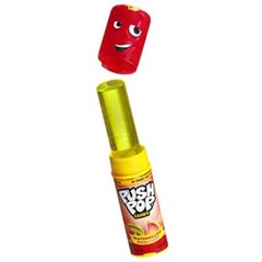 Push Pop Candy Variety Pack, Bulk Individually Assorted Sizes , Styles