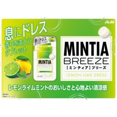 Asahi Mintia Breeze Lemon Lime Dress sugarless 30 tablets from Japan