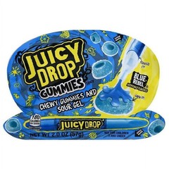 Topps Juicy Drop Gummies Assorted Flavors, 2.0 oz (2 Pack)